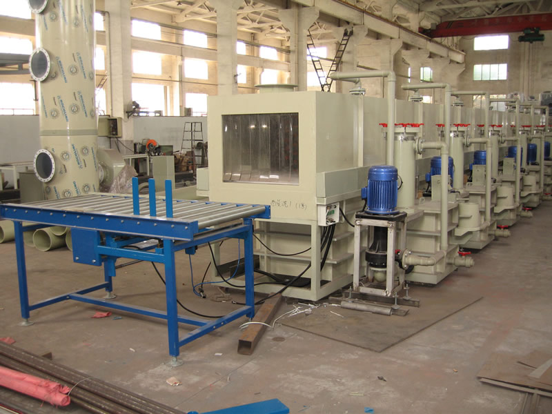 通过式强酸清洗机